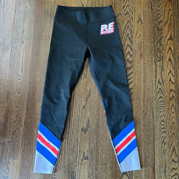P.E Nation Red White and Blue Leggings - Picture 3 of 7